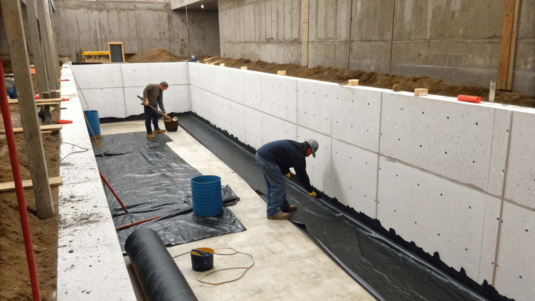 Гидроизоляция цокольного этажа: комплексный подход к защите от грунтовых вод